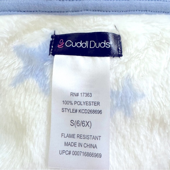 Cuddle Duds® Fleece Critter Hooded Robe Size Small (6-6X) - Picture 6 of 12
